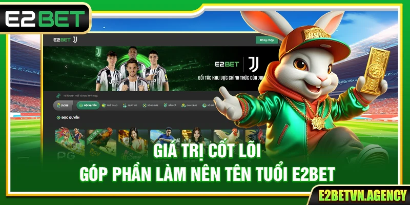 E2BET ⭐️ Trang Chủ E2BET.COM | Link Đăng Ký Chính Thức 2026 7 Giá trị cốt lõi góp phần làm nên tên tuổi E2Bet
